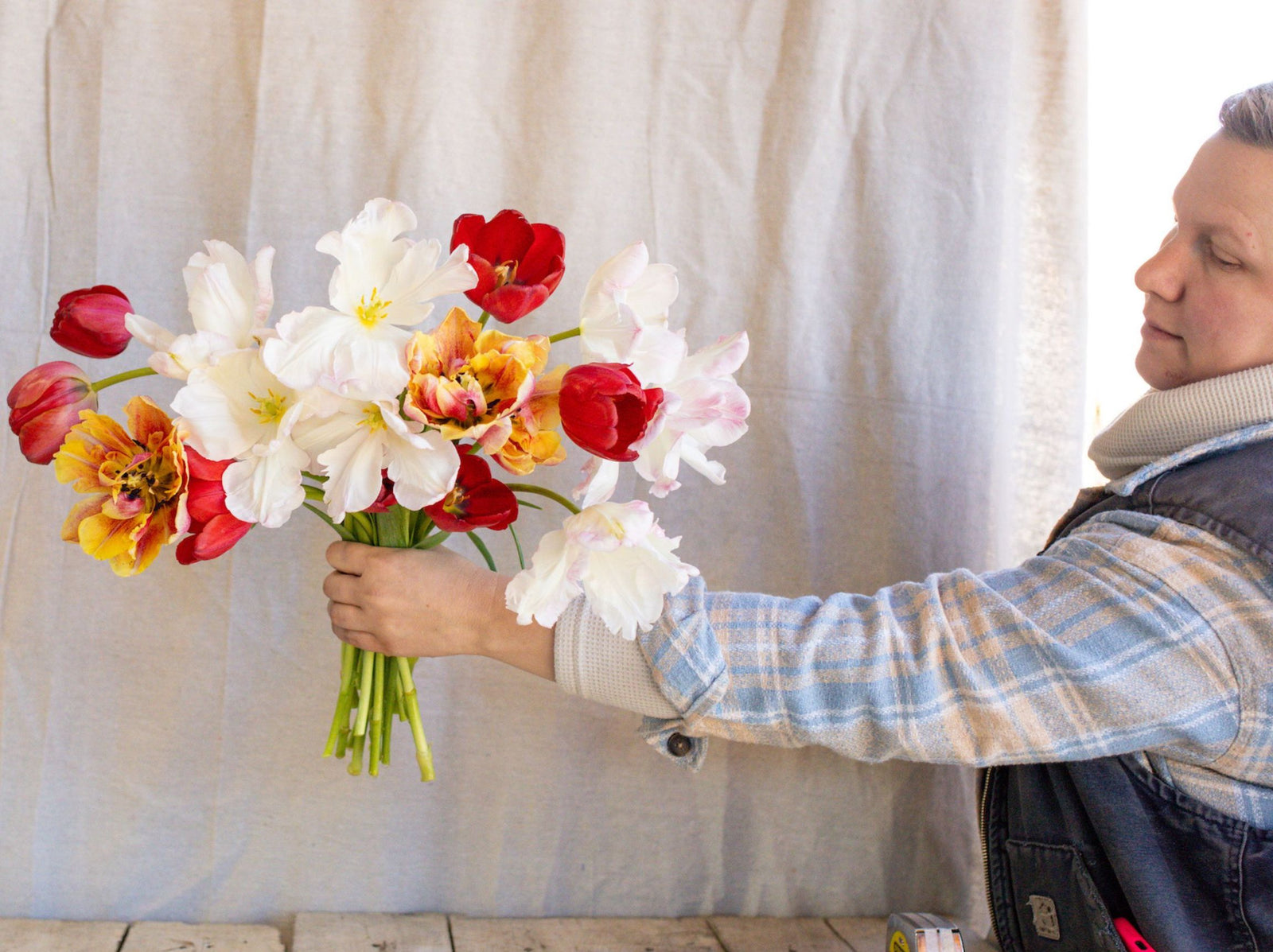 Valentine's Day on Our Flower Farm