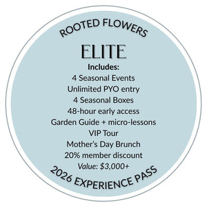 Rooted Flowers - 2026 Experience Pass