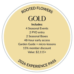 Rooted Flowers - 2026 Experience Pass