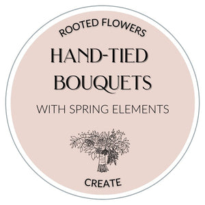 Hand-Tied Bouquets with Spring Elements