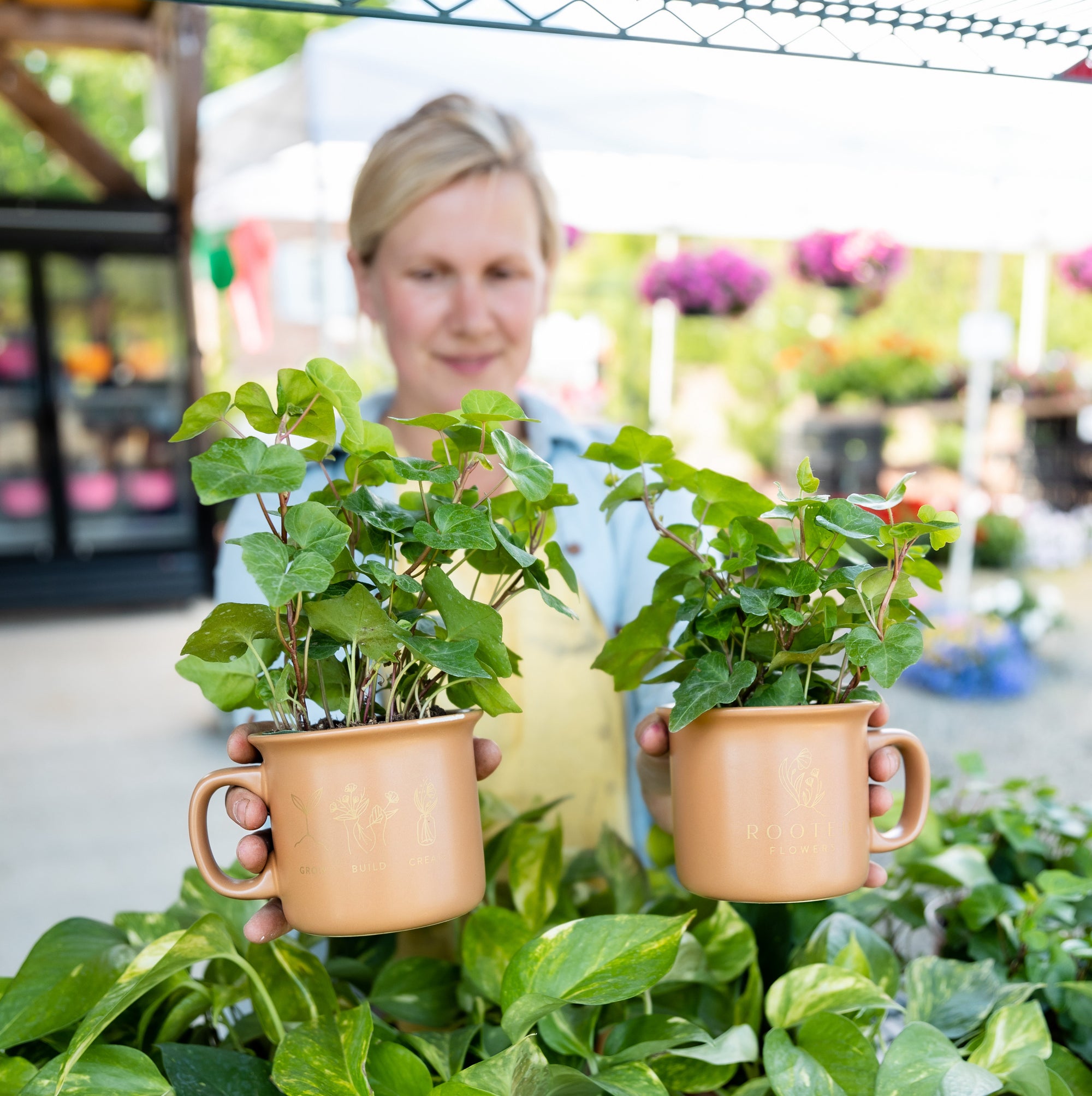 mug plant pot Flower Mug