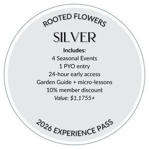 Rooted Flowers - 2026 Experience Pass
