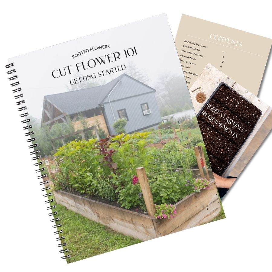 Cut Flower 101: Seed Starting & Garden Planning Workbook for Beginners ...