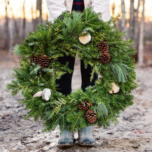 ROOTED FLOWERS HOLIDAY WREATH WORKSHOP